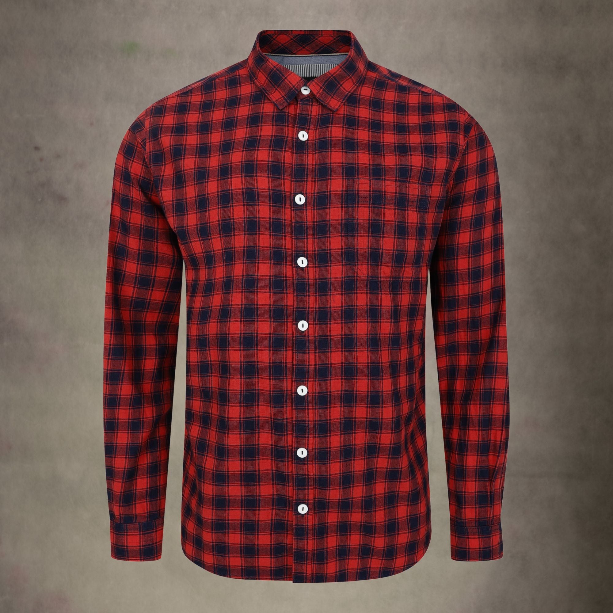 Lizard King Red Check Long Sleeve Shirt