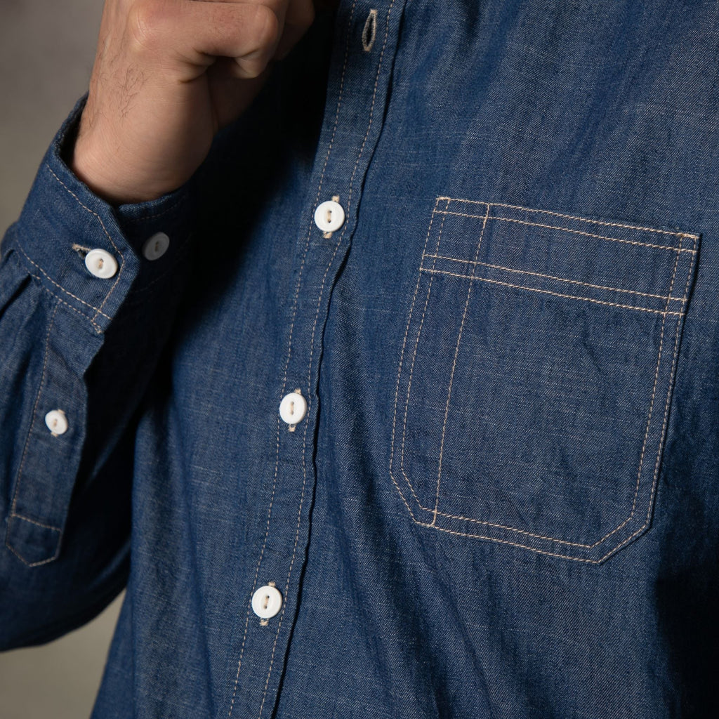 Lizard King Denim Long Sleeve Shirt