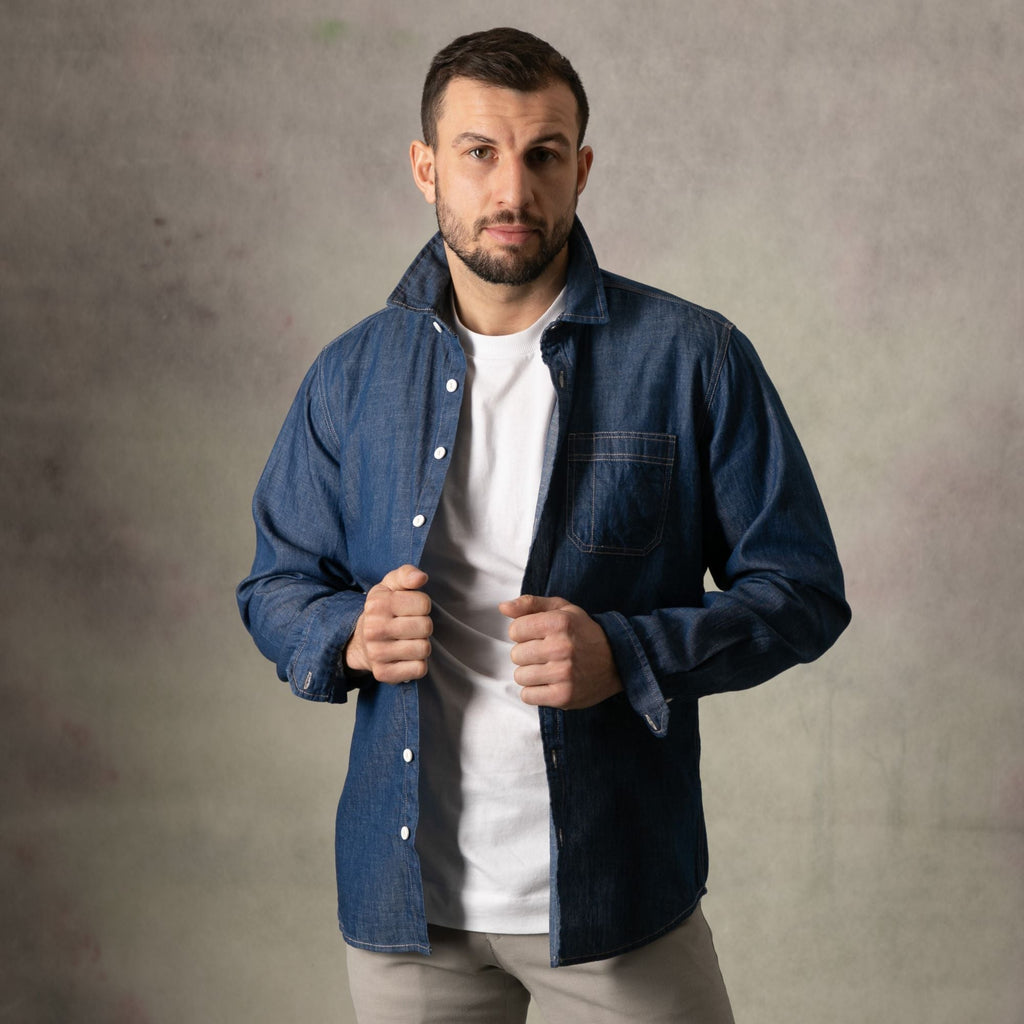 Lizard King Denim Long Sleeve Shirt
