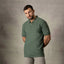 Lizard King Jumbo Pique Zipper Polo Shirt