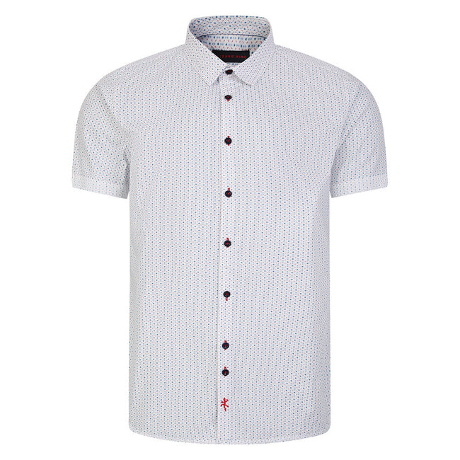 Lizard King Geo Print Short Sleeve Shirt Hover Image