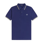 Fred Perry Twin Tipped Polo Shirt - French Navy