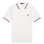 Fred Perry Twin Tipped Polo Shirt - Snow White