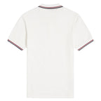 Fred Perry Twin Tipped Polo Shirt - Snow White
