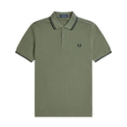 Fred Perry Twin Tipped Polo Shirt - Green