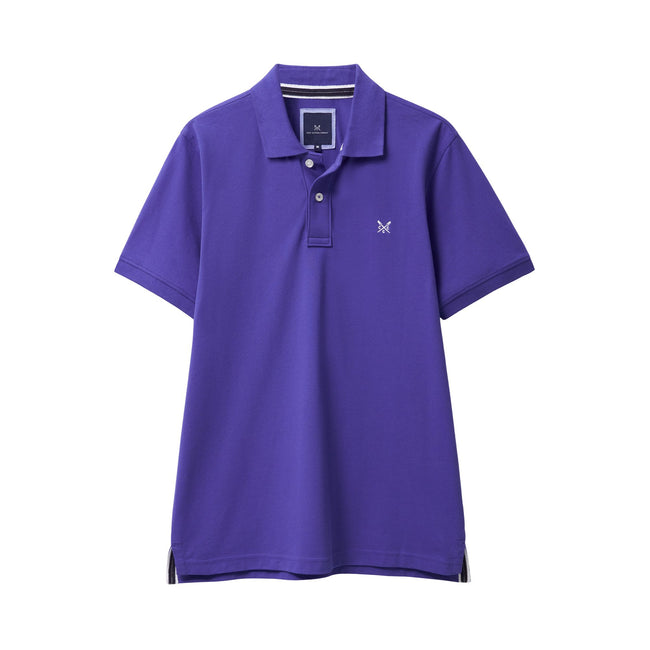 Crew Clothing Classic Pique Polo Shirt - Marine Hover Image