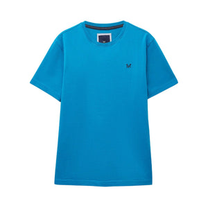 Crew Clothing Classic Cotton Tee - Petrol Blue