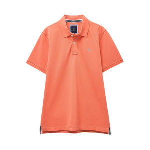 Crew Clothing Classic Cotton Piqué Polo Shirt - Coral Orange