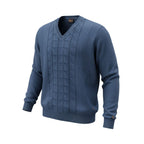 Gabicci M02 Pattern Front V Neck Jumper - Delft