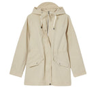 Joules Womens Portwell Neutral Waterproof Raincoat - Neutral