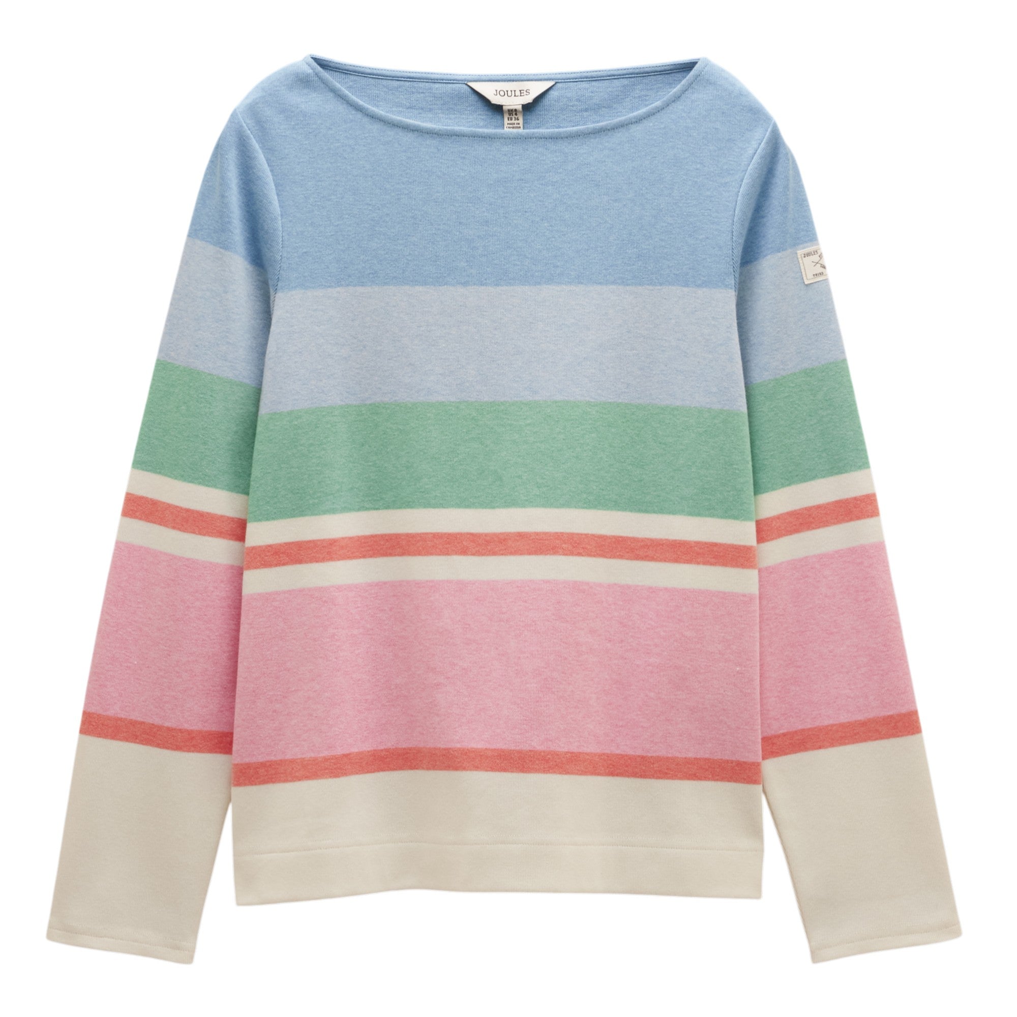 Joules Womens Harbour Artist Boat Neck Breton Top