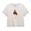Joules Womens Jonty Fox Graphic Short Sleeve T-Shirt