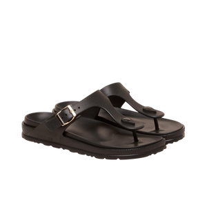 Joules Womens Soleil Black Buckle Flip Flop - Black
