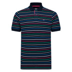 Peter Gribby Striped Polo