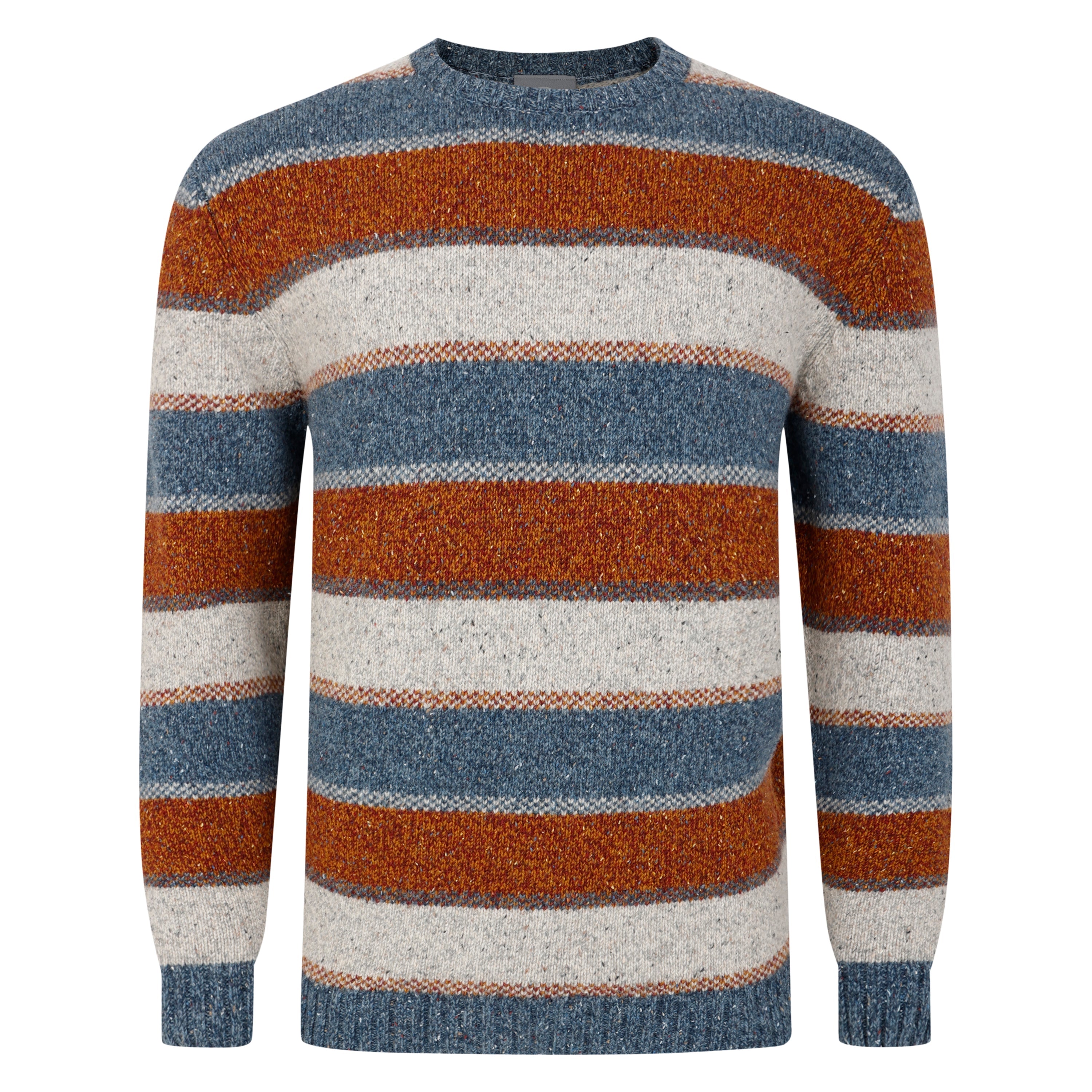 Peter Gribby Striped Crew Neck Sweater - Multicolour