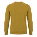 Peter Gribby Merino Blend Crew Neck Sweater - Mustard