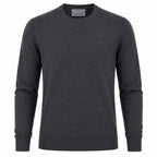Peter Gribby Merino Blend Crew Neck Sweater - Charcoal
