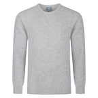 Peter Gribby Lambswool Crew Neck Sweater - Silver