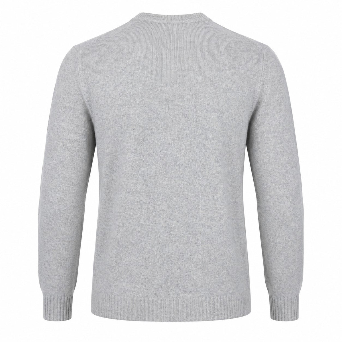 Peter Gribby Lambswool Crew Neck Sweater - Silver
