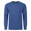 Peter Gribby Crew Neck Lambswool Sweater - Blue
