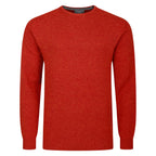 Peter Gribby Crew Neck Lambswool Sweater - Copper