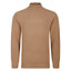Peter Gribby Lambswool Roll Neck Jumper - Caramel