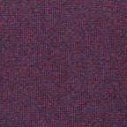 Peter Gribby Bi Colour Jacquard Crew Neck Jumper - Navy