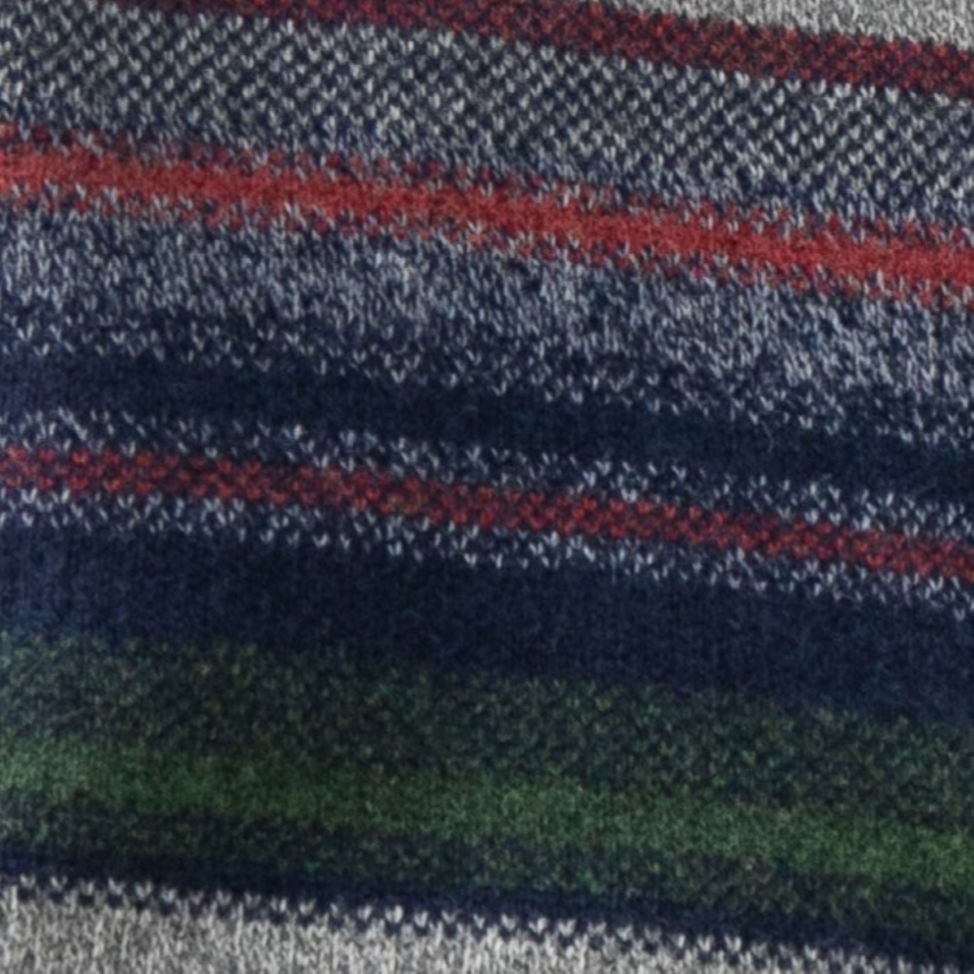 Peter Gribby Striped Crew Neck Jumper - Navybase