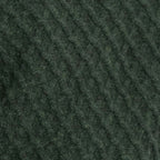 Peter Gribby Patterned Quarter Zip Jumper - Forestgreen