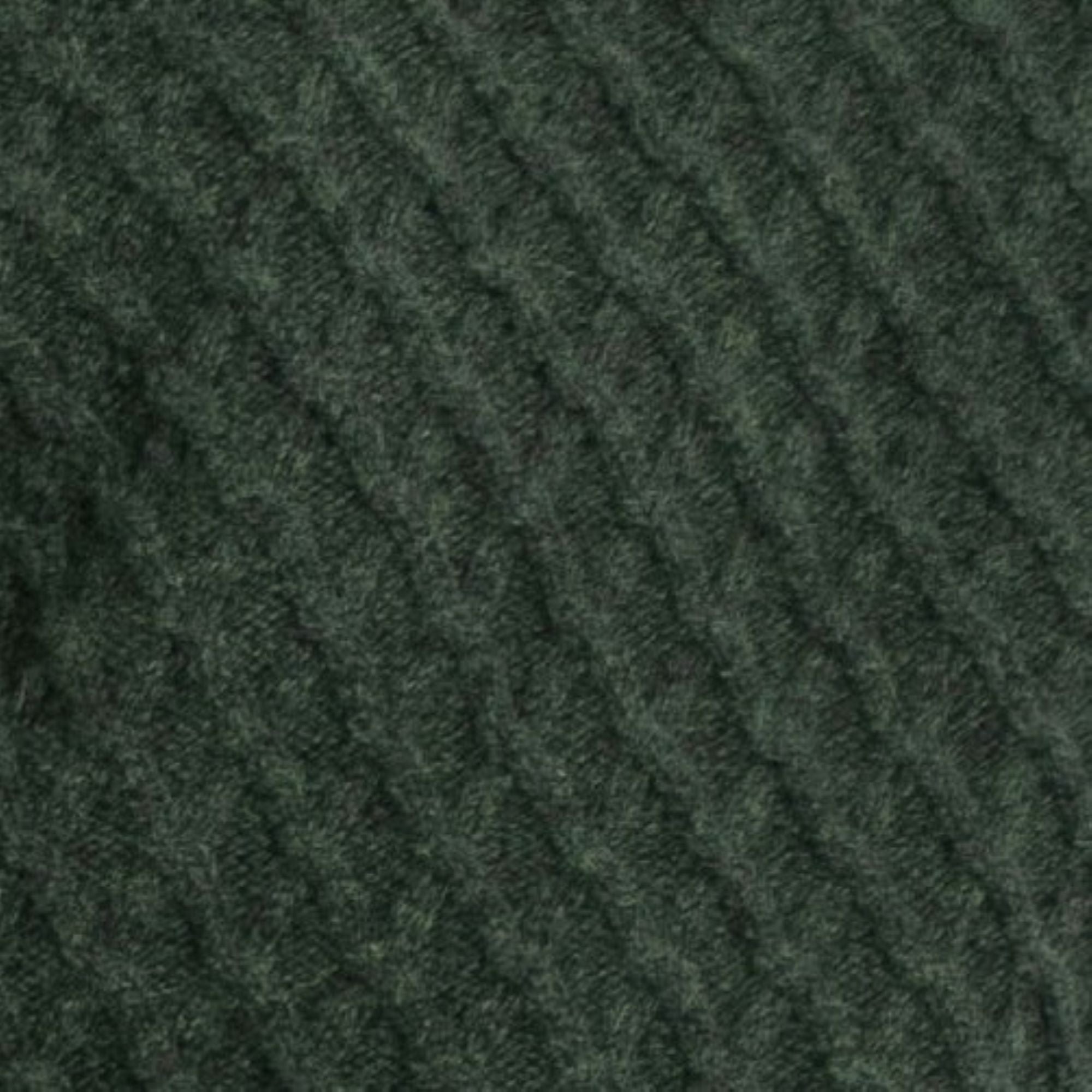 Peter Gribby Patterned Quarter Zip Jumper - Forestgreen