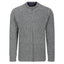 Peter Gribby Ribbed Zipper Jacket - Grey Marl