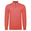 Peter Gribby Premium Combed Cotton ¼ Zip Jumper - Coral