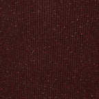 Peter Gribby Mens Ribbed Crew Neck Jumper - Damson