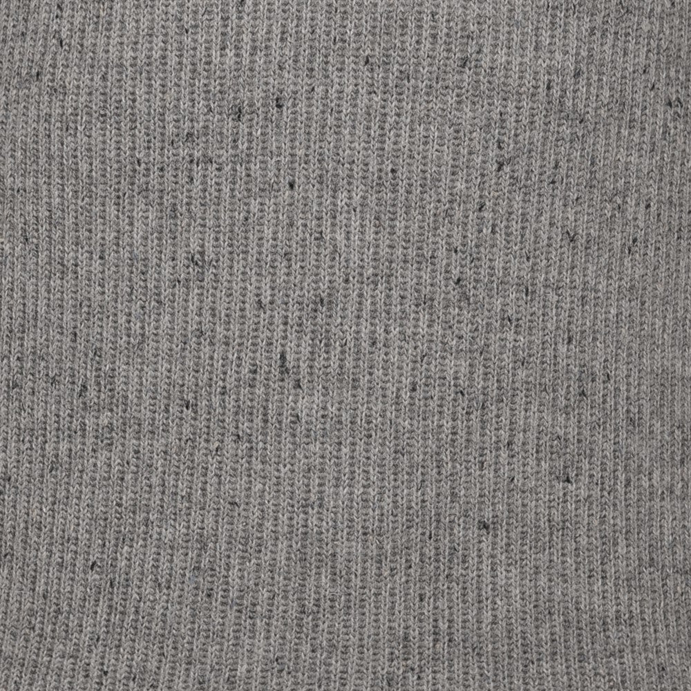Peter Gribby Mens Ribbed Crew Neck Jumper - Mink