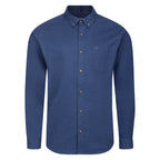Peter Gribby Long Sleeve Twill Shirt - Indigo