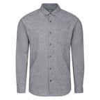 Peter Gribby Long Sleeve Twill Shirt - Silver