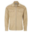 Peter Gribby Cord Zipper Shacket - Camel
