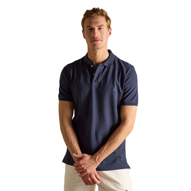Joules Mens Woody Polo Shirt - Dark Navy Main Image