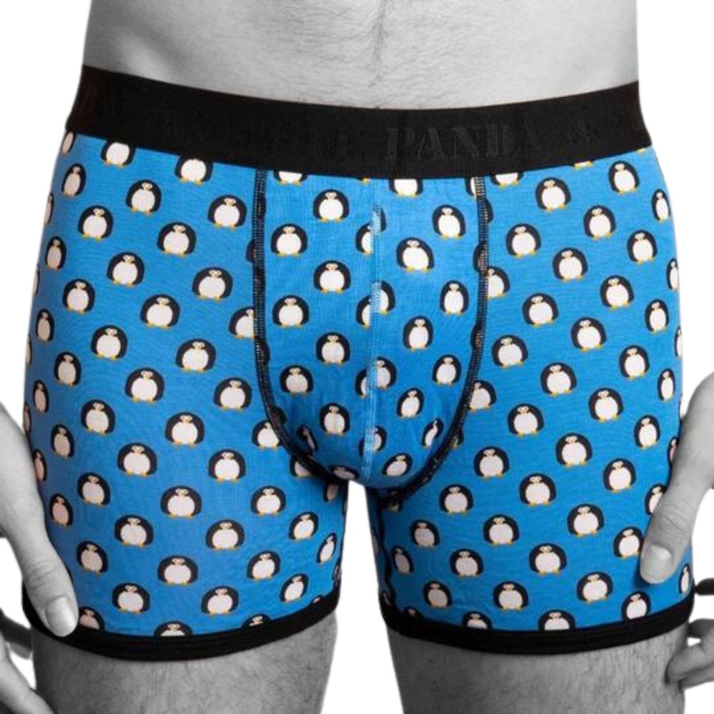 Swole Panda Penguin Bamboo Boxers