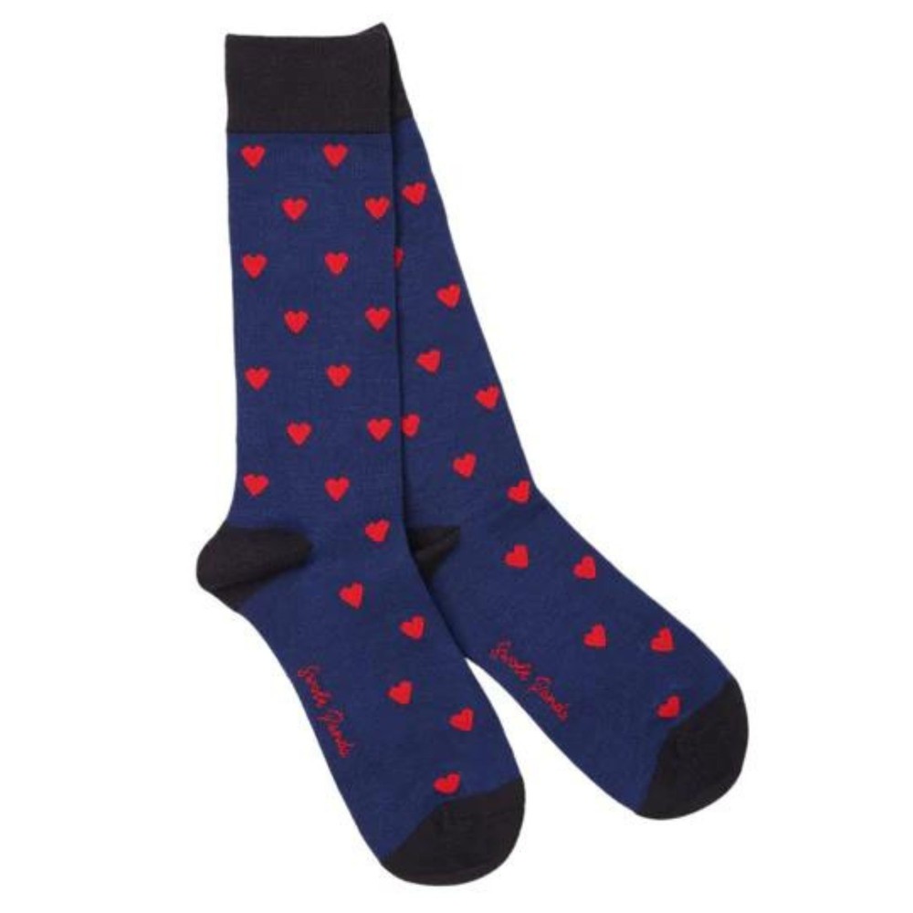 Swole Panda Womens Socks - Heart