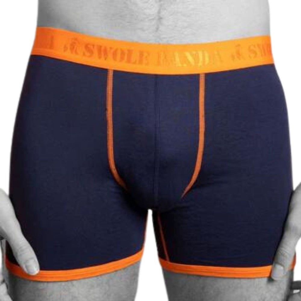 Swole Panda Navy Bamboo Boxers