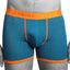 Swole Panda Blue Chevron Bamboo Boxers