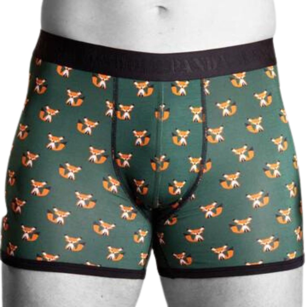 Swole Panda Mr Fox Bamboo Boxers