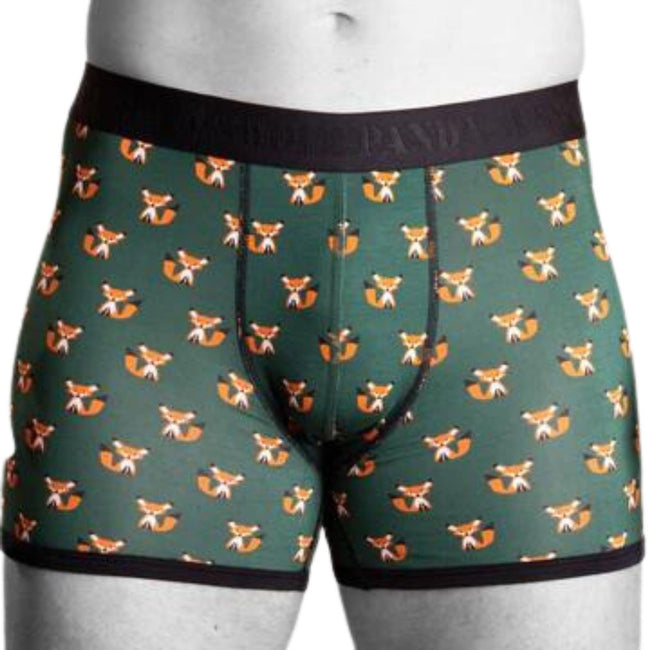 Swole Panda Mr Fox Bamboo Boxers Hover Image
