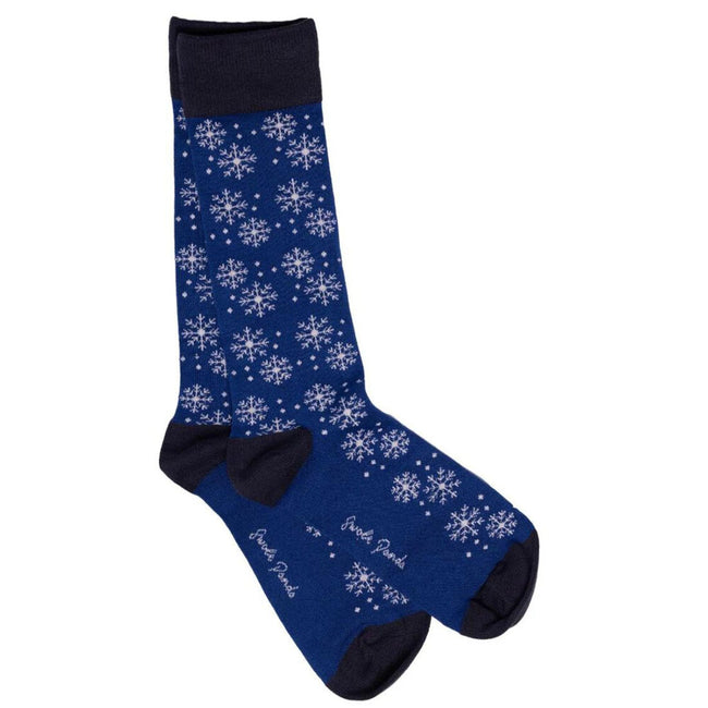 Swole Panda Bamboo Snowflake Socks Hover Image