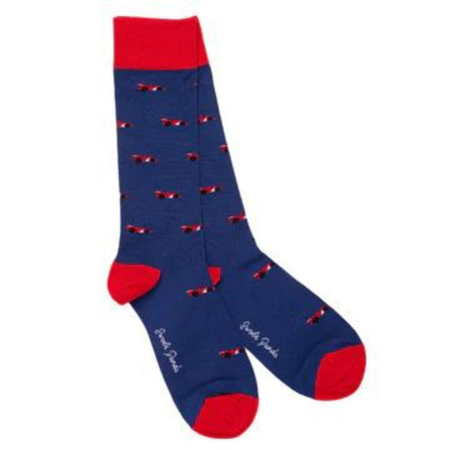 Swole Panda Bamboo Socks - Racing Car Hover Image