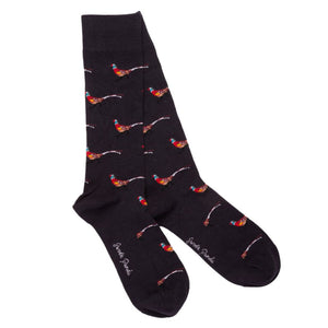 Swole Panda Bamboo Socks - Pheasant