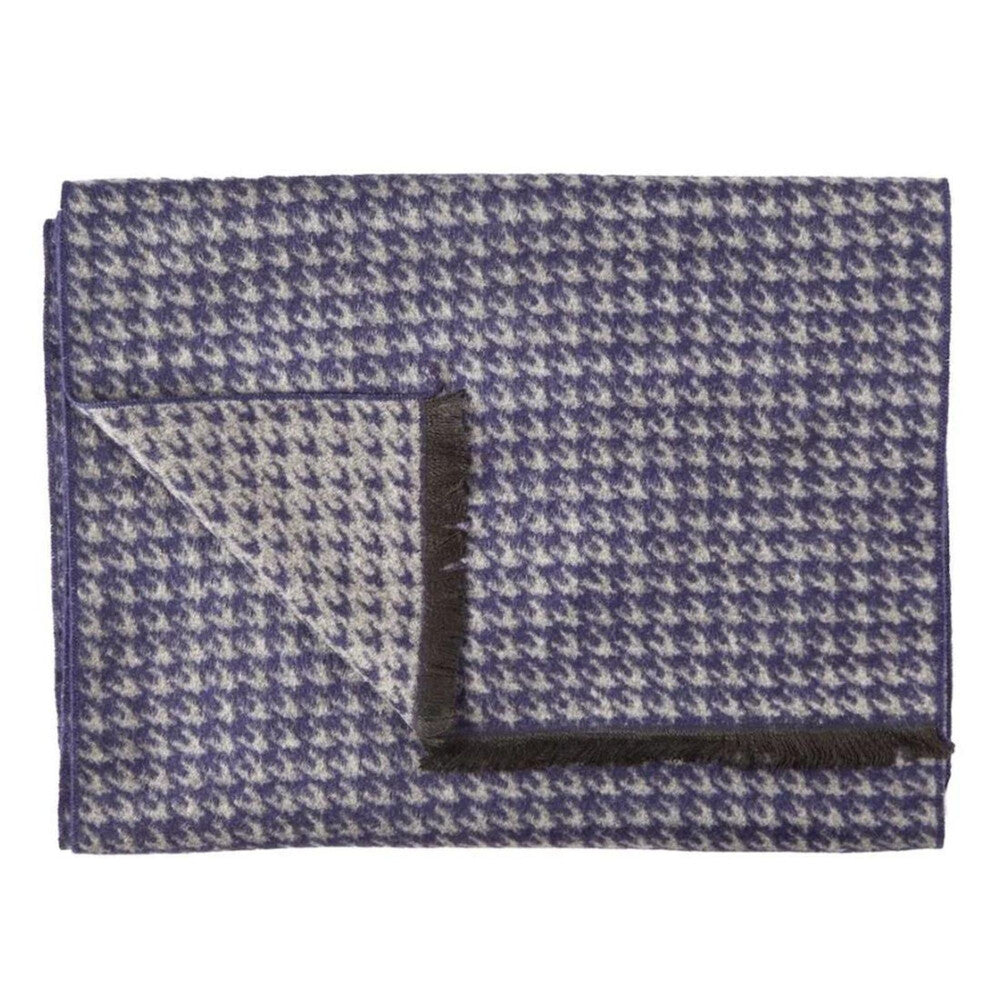 Swole Panda Blue/Grey Houndstooth Scarf