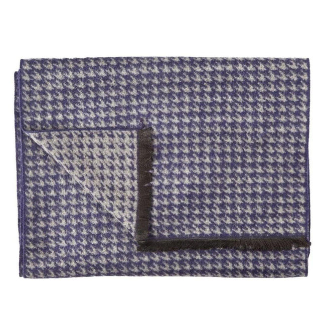 Swole Panda Blue/Grey Houndstooth Scarf Hover Image