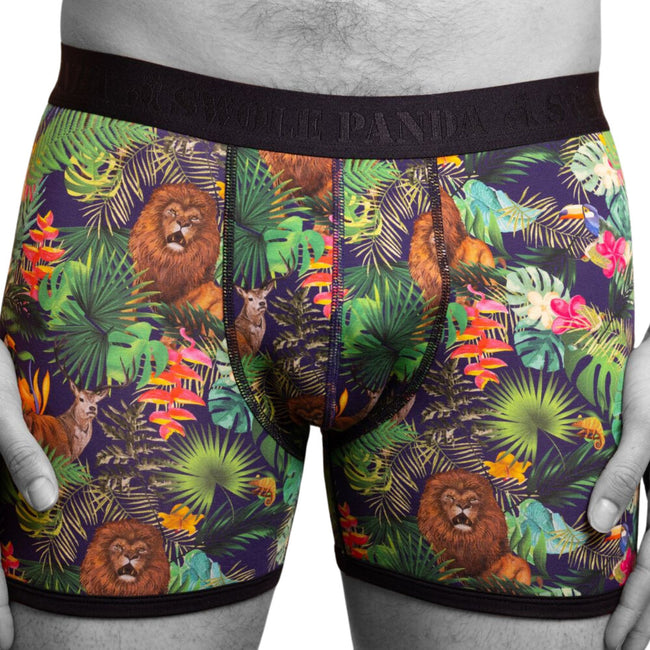 Swole Panda Jungle Bamboo Boxers Hover Image